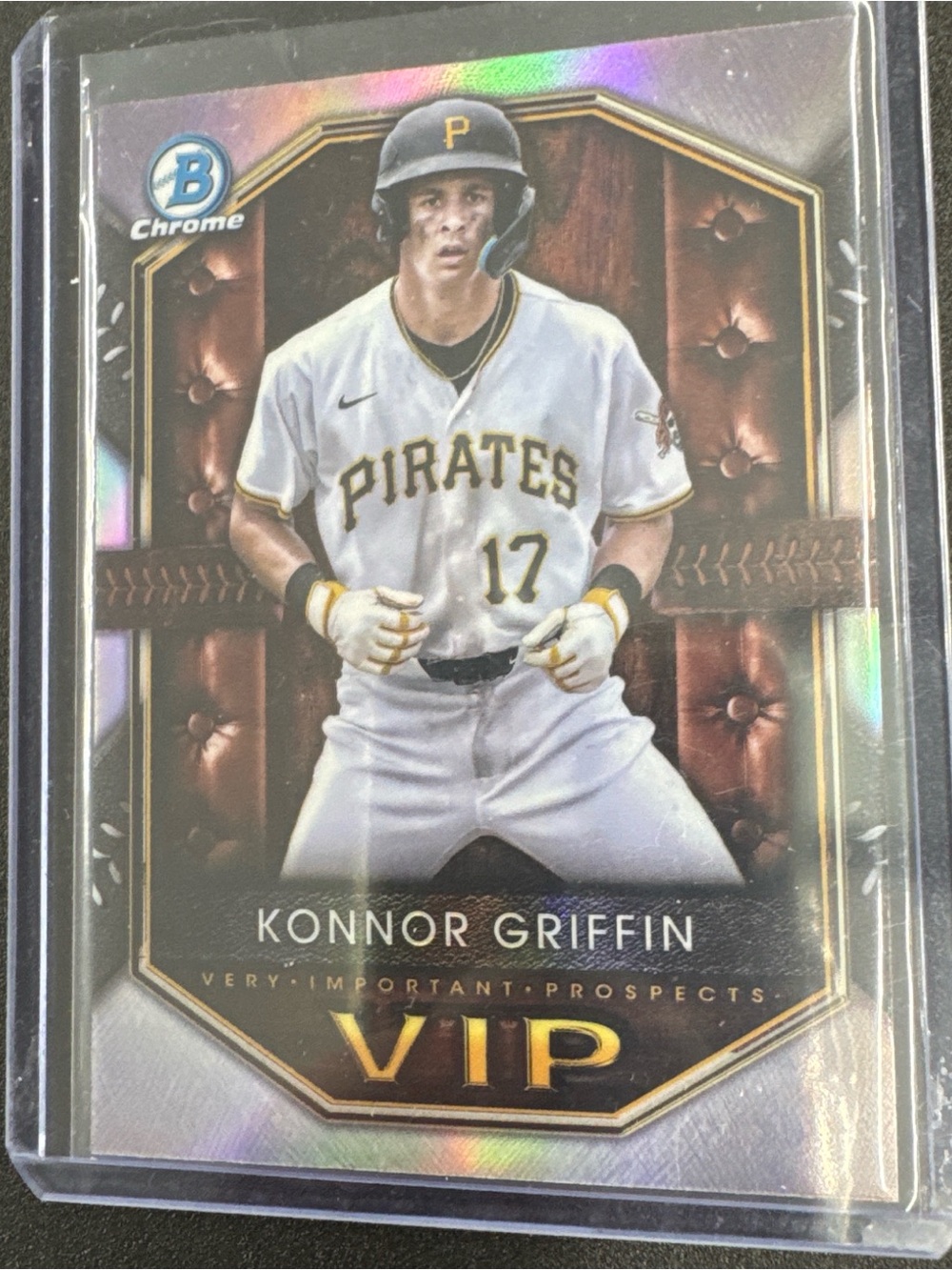 Topps VIP Konnor Griffin Card - Gold & Black